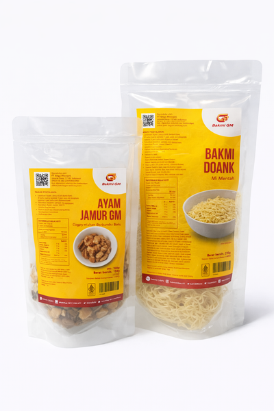 Paket Frozen Bakmi Ayam Jamur Gm Doank 220g