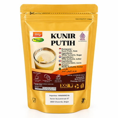 BU INDI kunir putih 200 gr