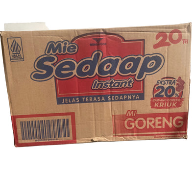 1 Box Mie Sedaap Mi Goreng 40x90g