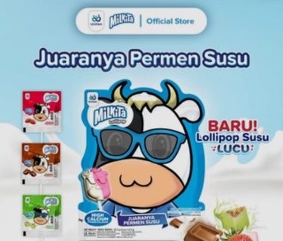 Milkita Milki Chocolate  Strawberry Melon 3X25.5g