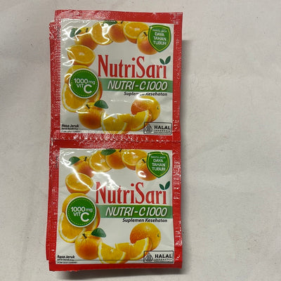 NutriSari nutri -C100rasa jeruk  10x12g