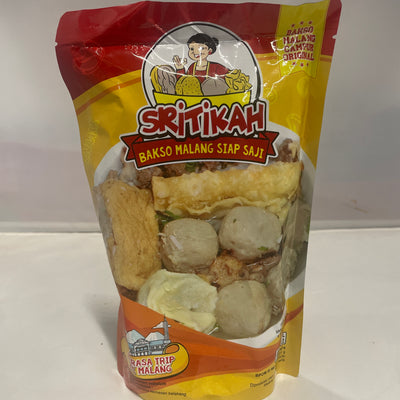 Frozen Sritikah Bakso Malang Siap Saji Original 200g