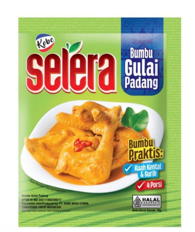 Kobe Selera Bumbu gulai Padang 70g
