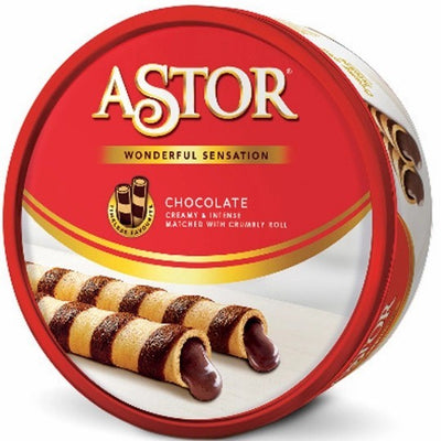 Astor Chocolate Roll in Can 156g