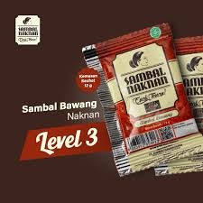Sambal Bawang Naknan lv. 3 10x12 gr