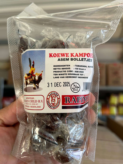 Rapindo Asem Bolletjes Koewe Kampoeng 150g