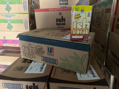 Ultra Teh Kotak Less Sugar Jasmine Tea 24x300Ml 1 Box