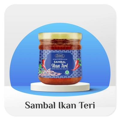 Rempah Nusantara Sambal Ikan Teri 120g