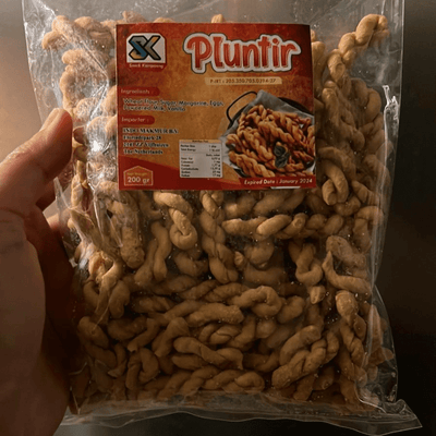 Snack Kampung Kue Pluntir Kecil 200g