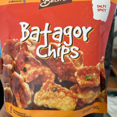 BeChips Batagor Chips Salty Spicy 100g
