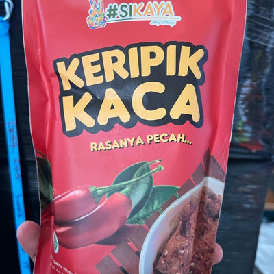 Si Kaya Kerpik Kaca Cabe Merah 100g