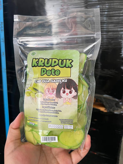 Dua Gadis Ku Krupuk Pete 200g