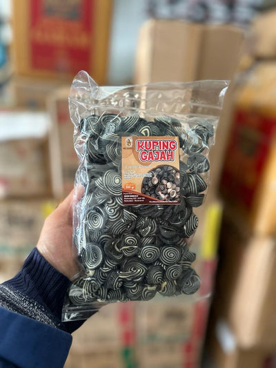 8Naga Kue Kuping Gajah Black 200g