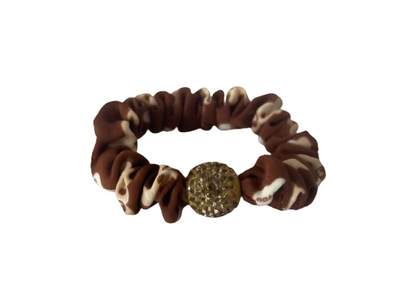 Rhinestone Ball Decor Hair Tie