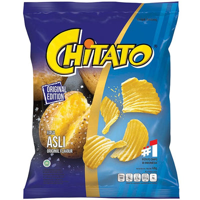 Chitato Potato Chips Asli 68g