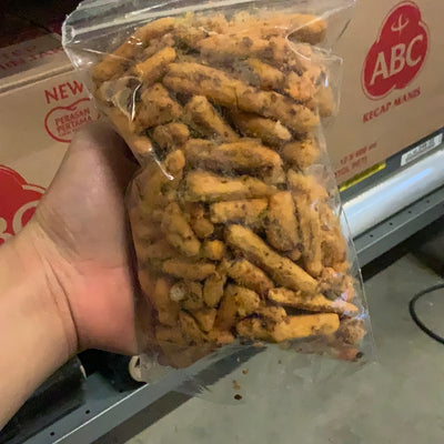 Kutho food spicy basreng bakso ikan goreng 150 g