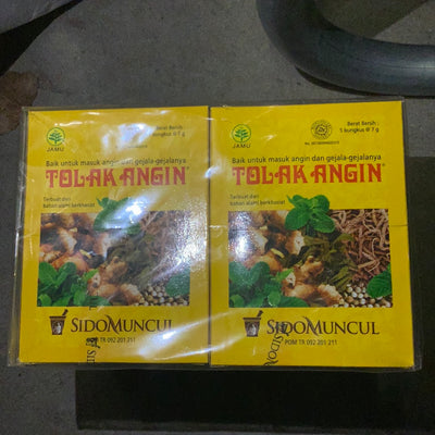 Sidomuncul Tolak angin 5 bungkus x 7g