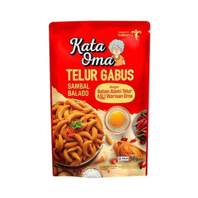 Kata Oma Telur Gabus Balado Padang 63g nu
