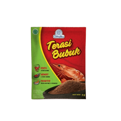 Omaku Terasi Bubuk Sachet 10x7g