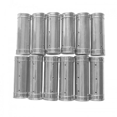 Tokopoint Cetakan Lontong Aluminum 4x15CM 12 pcs