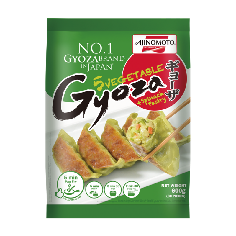 Ajinomoto Vegetable Gyoza (Spinach)  600g