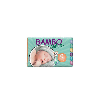 Bambo Nature Premium Eco Nappies Size 3 M - 24pcs