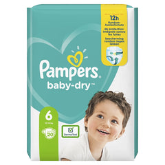 Pampers Baby Dry Diapers Size 6 (13-18kg) - 20pcs
