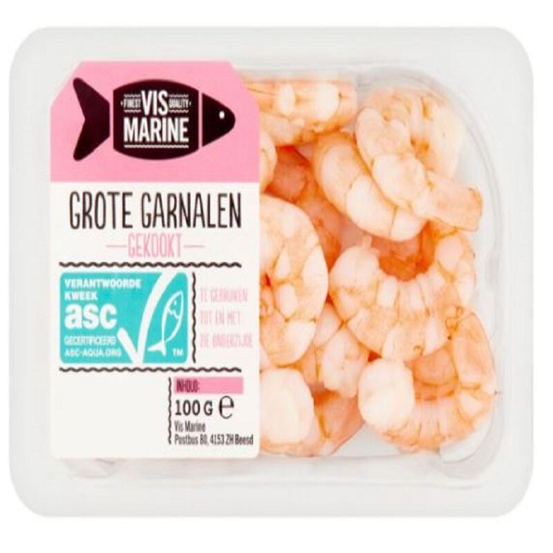 Vismarine Large Shrimps 100g