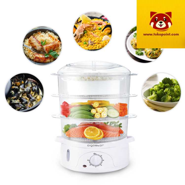 Aigostar Food Steamer 800W Multi Level Steamer