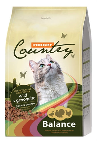 FOKKER KAT COUNTRY BALANCE WILD / GEVOGELTE 10 KG