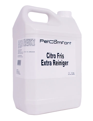 PETCOMFORT CITRO FRIS EXTRA REINIGINGSMIDDEL 5 LTR