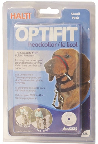 HALTI OPTIFIT ZWART SMALL