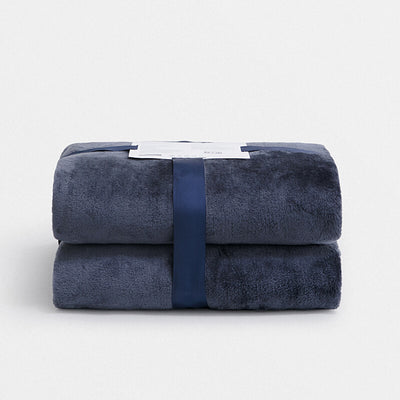 Ochama X Silky Plush Blanket  150X200cm Navy