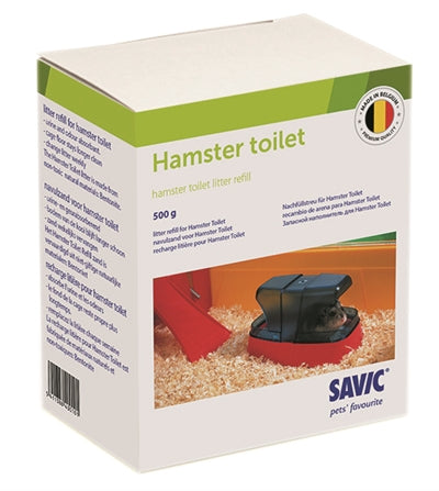 SAVIC HAMSTERTOILET NAVULLING 500 GR