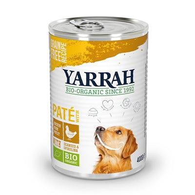 YARRAH DOG BLIK PATE MET KIP 12X400 GR