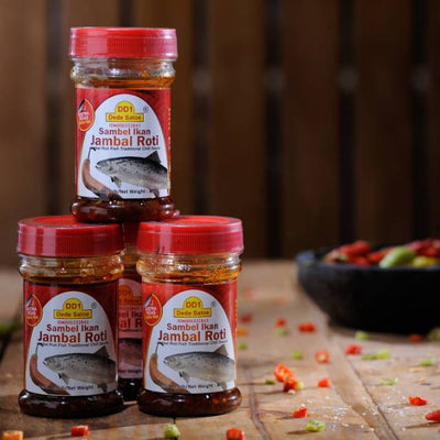 Dede Satoe Sambal Ikan Jambal Roti