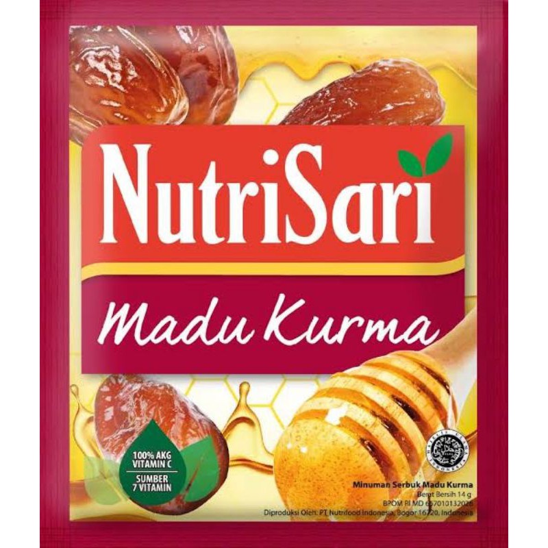 NutriSari Madu Kurma 10x14g