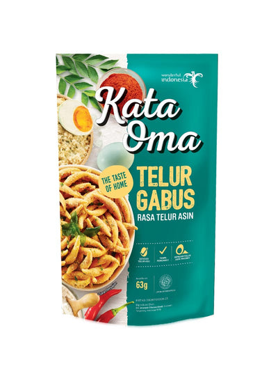Kata Oma Telur Gabus Telur Asin 63g