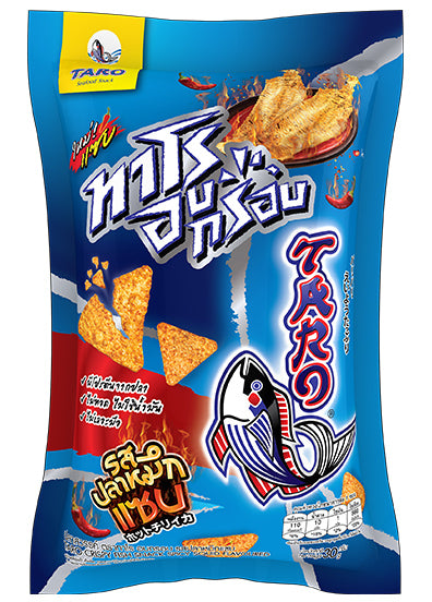 TARO Crispy Snack Hot & Spicy red 17g