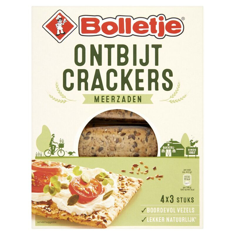 Bolletje Breakfast Cracker Multi-seeds 270g