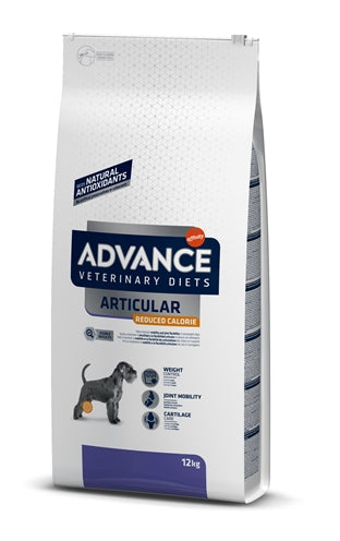 ADVANCE VETERINARY DIET DOG ARTICULAR GEWRICHTEN MINDER CALORIEËN 12 KG