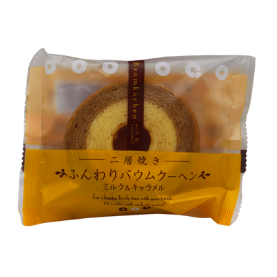 Taiyo Baumkuchen Mini Caramel Milk Flavor 60g
