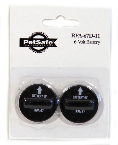 PETSAFE BATTERIJ MODULE RFA-67 6VOLT 2 ST