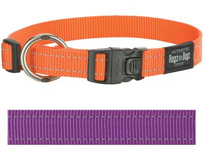 ROGZ FOR DOGS FANBELT HALSBAND PAARS 20 MMX34-56 CM