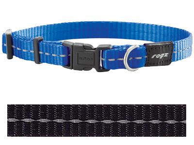 ROGZ FOR DOGS NITELIFE HALSBAND ZWART 11 MMX20-32 CM