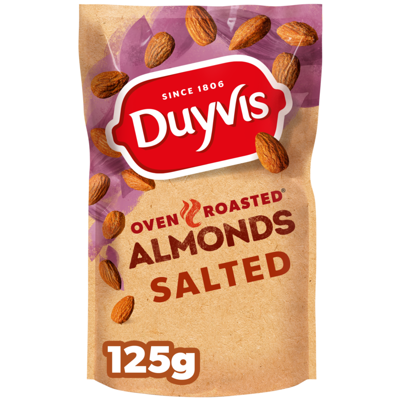 Duyvis Oven Roasted Almonds 125g