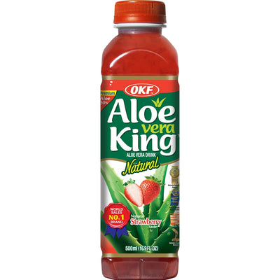 OKF Aloe Vera Drink Strawberry
