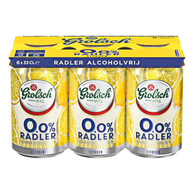 Grolsch 0% Radler citroen 6x330ml