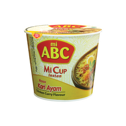 ABC Instant Cup Noodle Curry Chicken 60 g