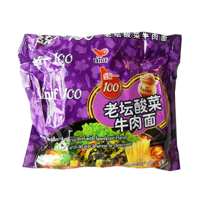 Unif Instant Noodle - Beef & Sauerkraut Flavor 119g
